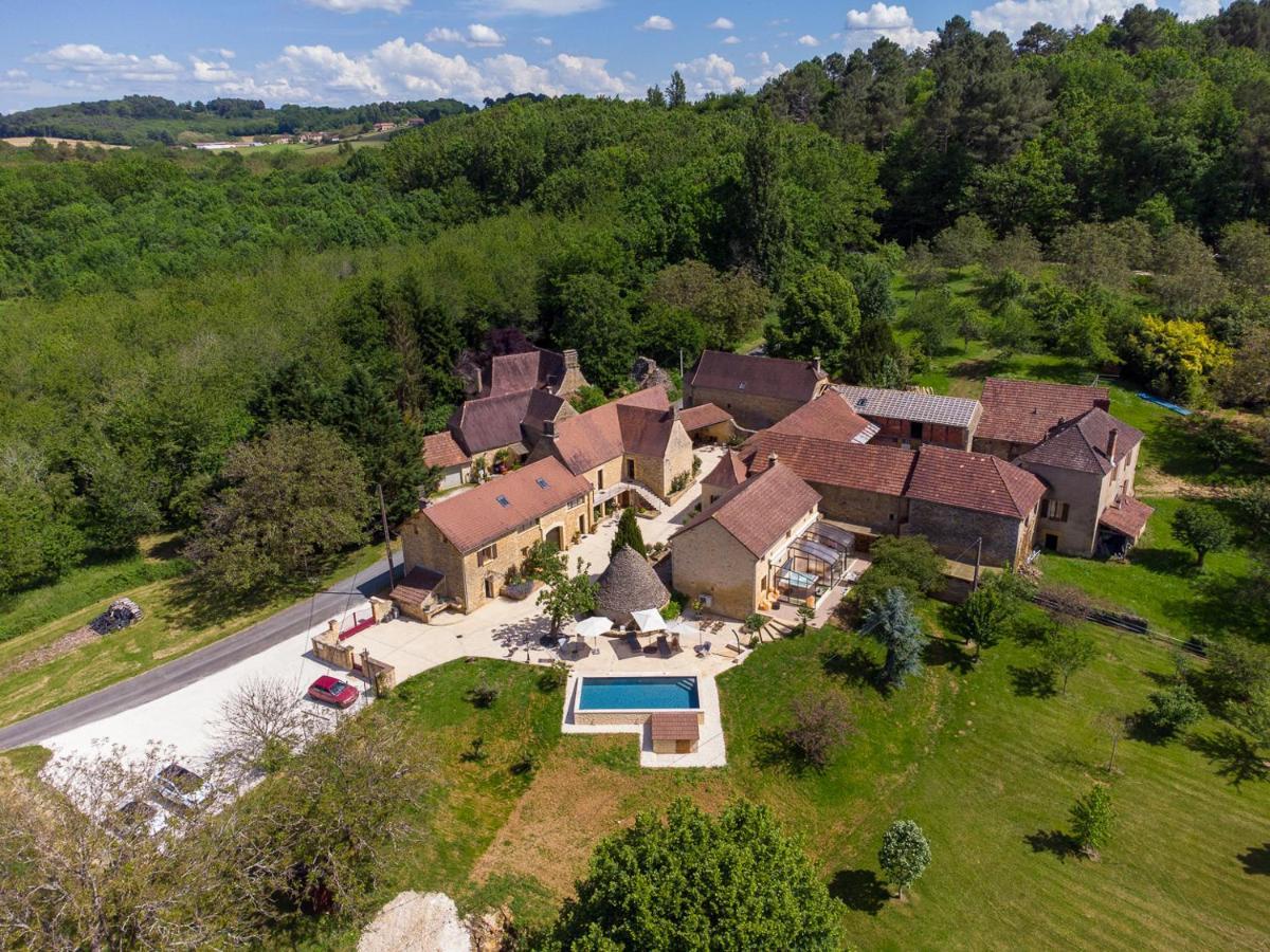 Aux Bories De Marquay, Chambres D'Hotes B&B Avec Piscine Et Spa Pres De Sarlat Екстер'єр фото