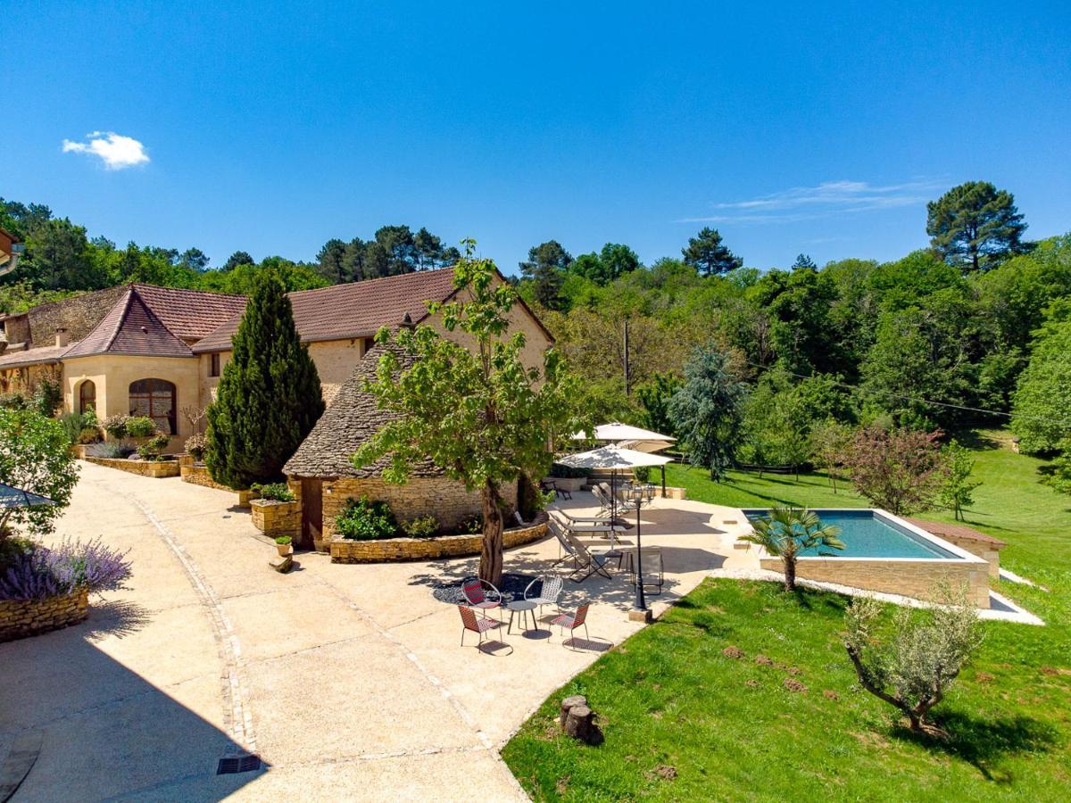Aux Bories De Marquay, Chambres D'Hotes B&B Avec Piscine Et Spa Pres De Sarlat Екстер'єр фото