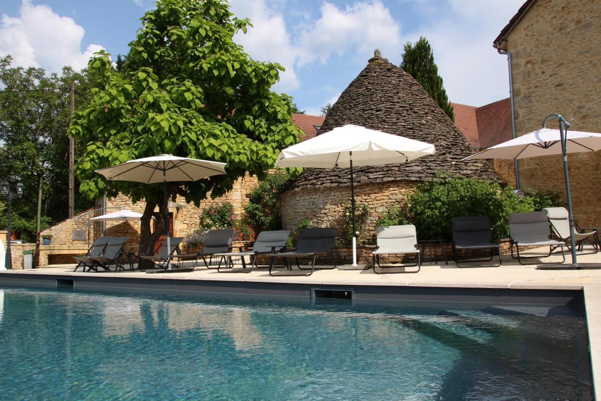 Aux Bories De Marquay, Chambres D'Hotes B&B Avec Piscine Et Spa Pres De Sarlat Екстер'єр фото